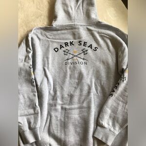 Dark Seas Division Heather Gray Sweatshirt Hoodie